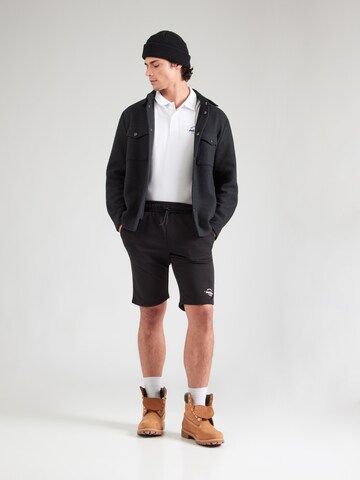 JACK & JONES Regular Pants 'JPSTGORDON BRANDON' in Black