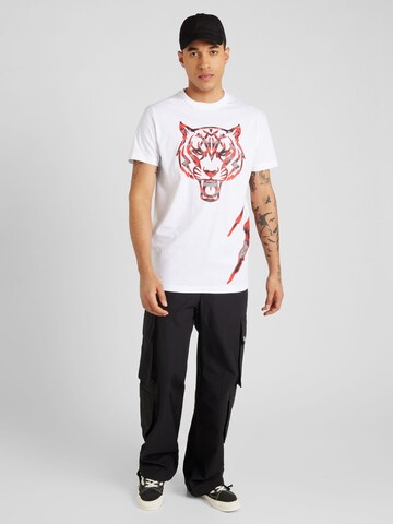 Plein Sport - Camiseta en blanco