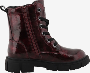 Bottes TOM TAILOR en rouge : devant