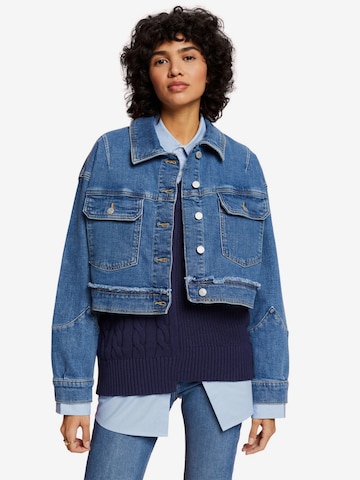 ESPRIT Between-Season Jacket in Blue: front