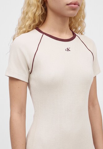 Calvin Klein Jeans Obleka | siva barva: sprednja stran