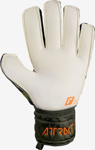 REUSCH Athletic Gloves 'Attrakt Grip Finger Support' in Black
