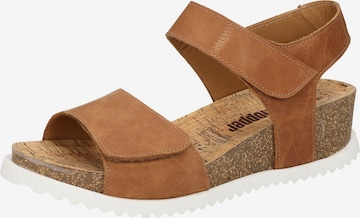 SIOUX Sandals in Brown: front