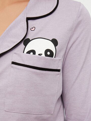 Trendyol Pyjama in Lila