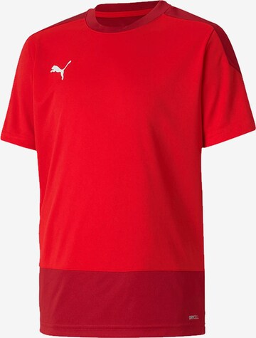 T-Shirt fonctionnel 'Team Goal 23' PUMA en rouge : devant