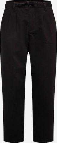 Only & Sons Pleat-Front Pants 'DEW' in Black: front
