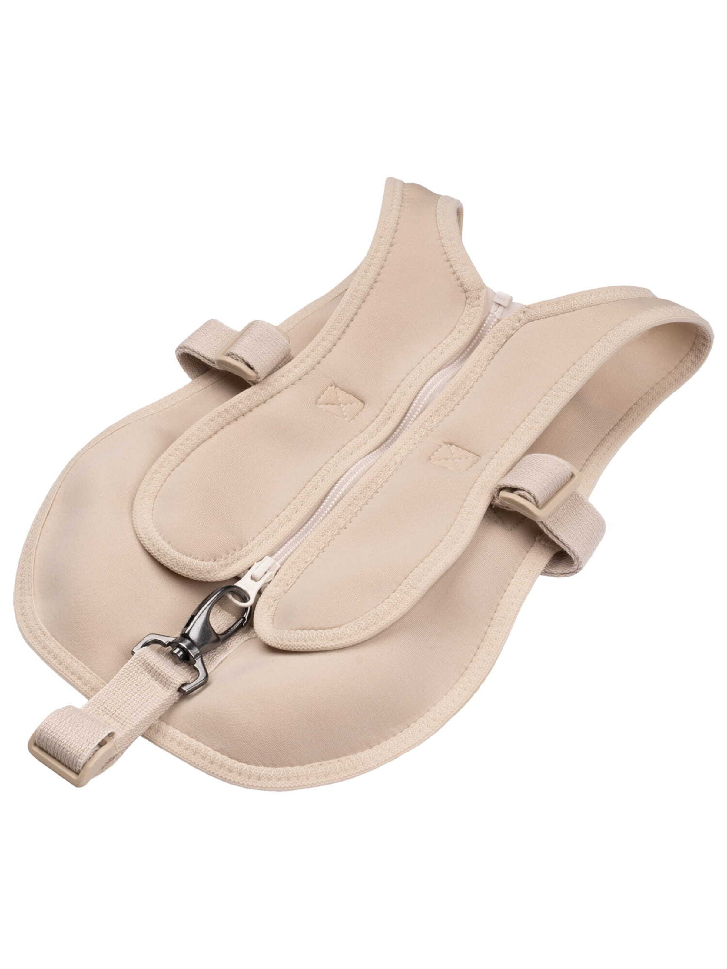 Crown Bubble Bodywarmer in Beige: voorkant