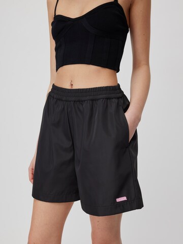 LeGer by Lena Gercke Regular Shorts 'Charlotte' in Schwarz: predná strana