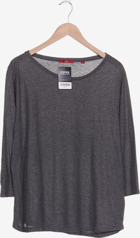 s.Oliver Langarmshirt XXXL in Grau: predná strana