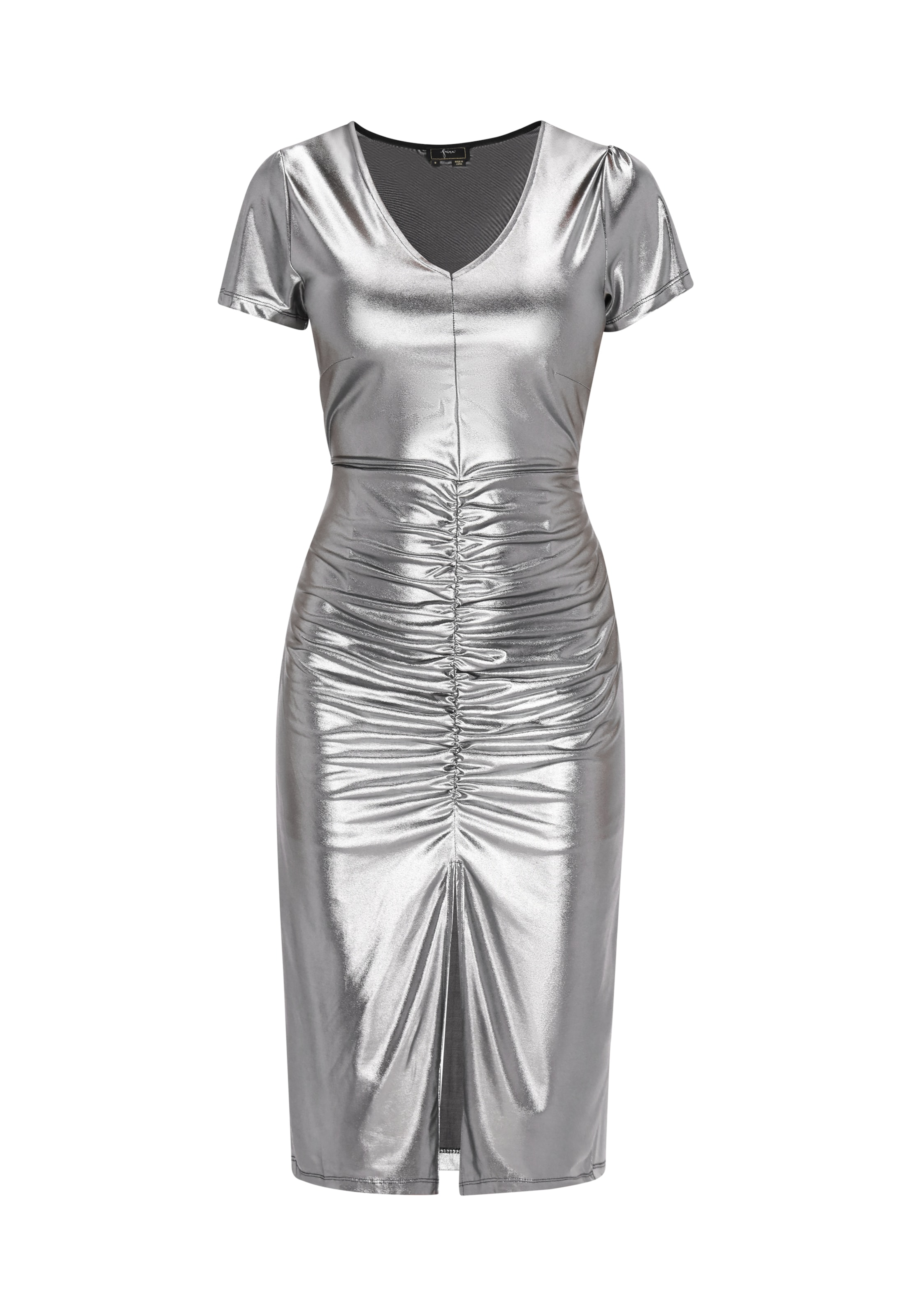 faina Kjole i sølv, Produktvisning