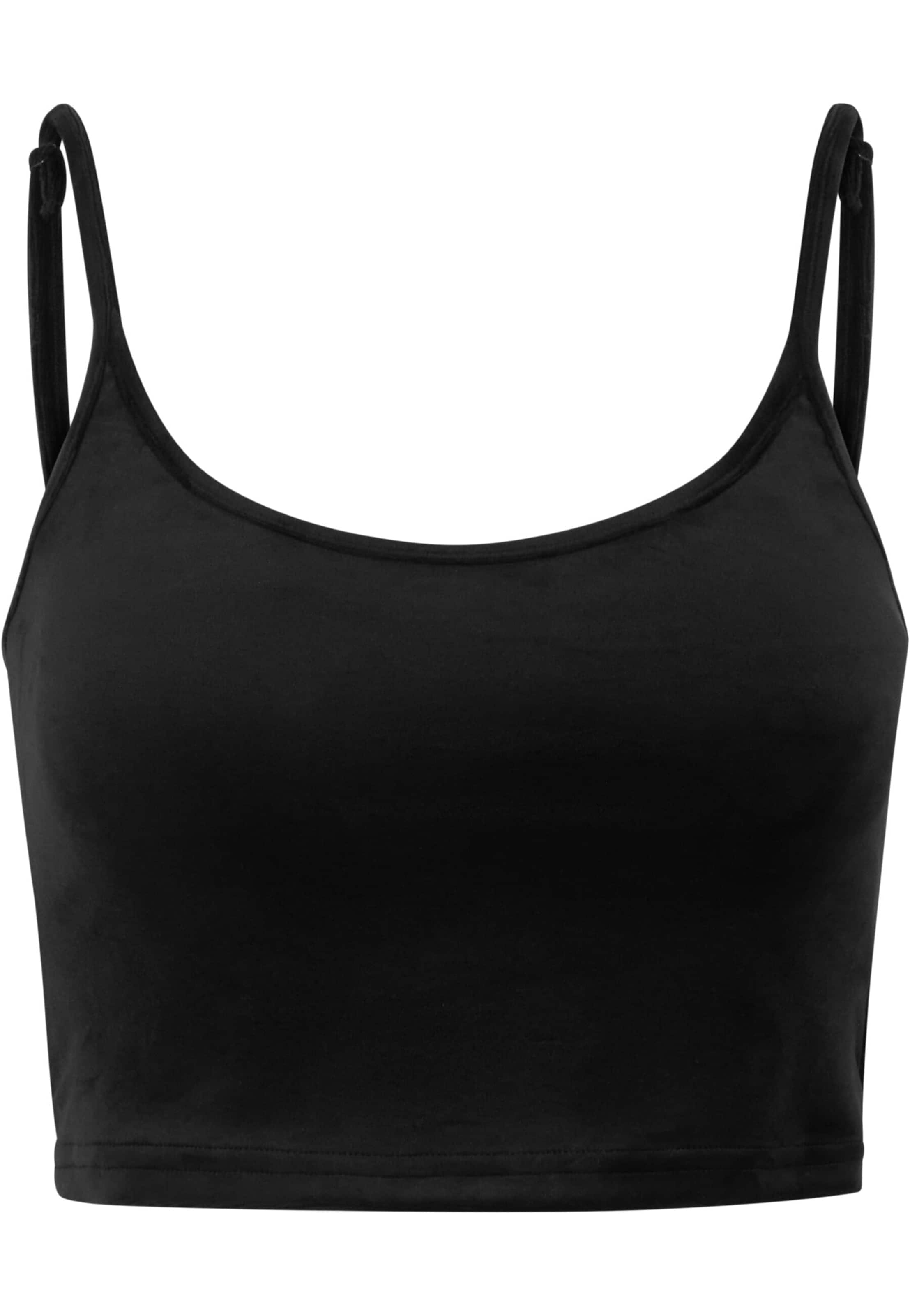 Urban Classics Топ в Черный: спереди