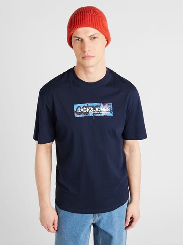 JACK & JONES T-Shirt in Blau