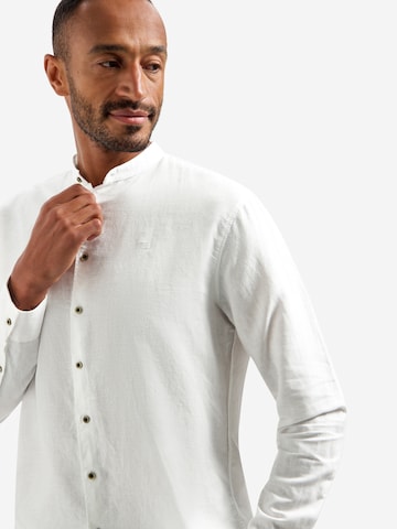 No Excess Regular Fit Hemd in Weiß