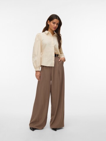 VERO MODA Blouse 'VMNILY' in Beige