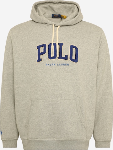 Sweat-shirt Polo Ralph Lauren en gris : devant