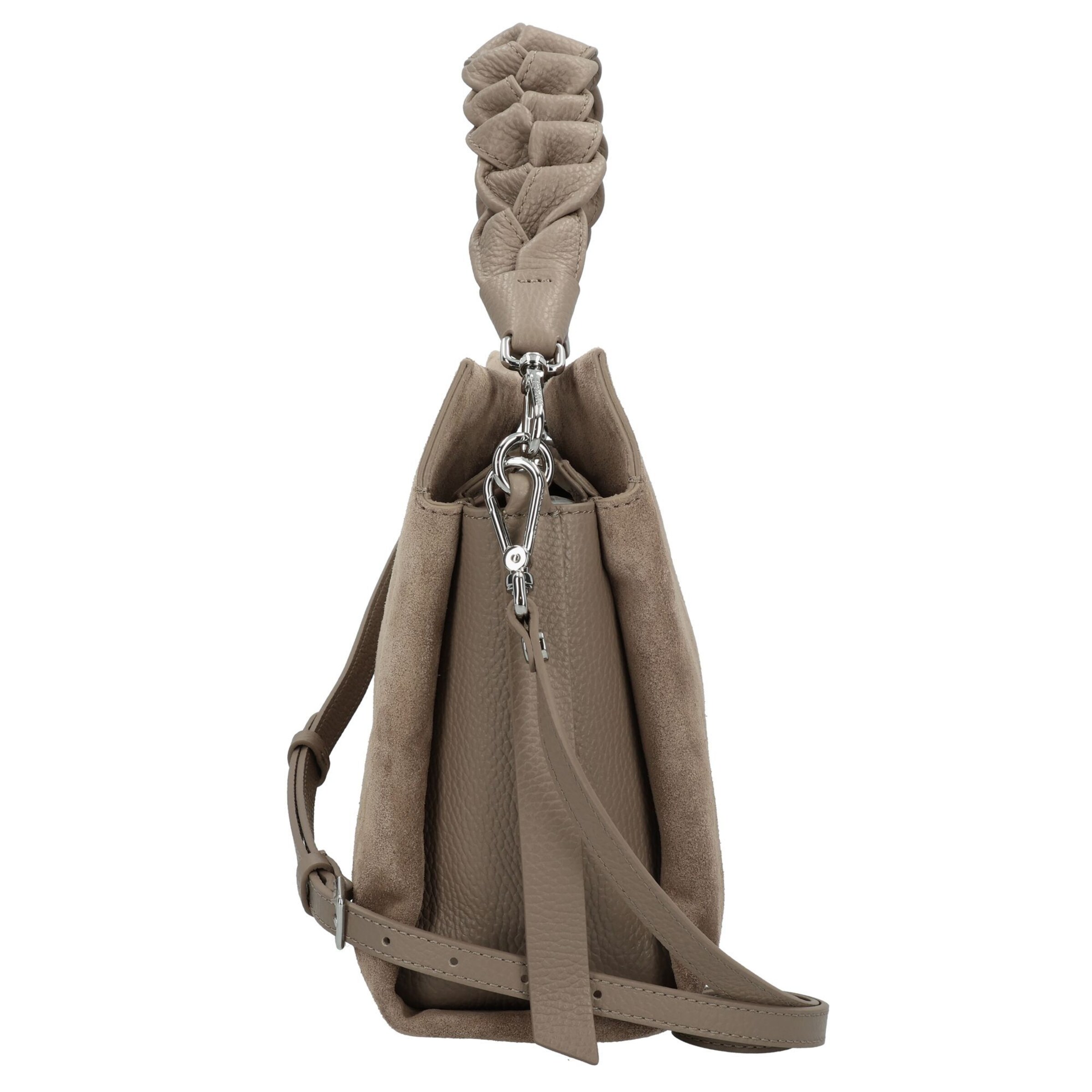 Borsa a mano 'Boheme' di Coccinelle in grigio