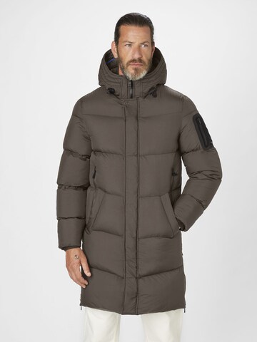 TRIBECA Winter Jacket in Green: front