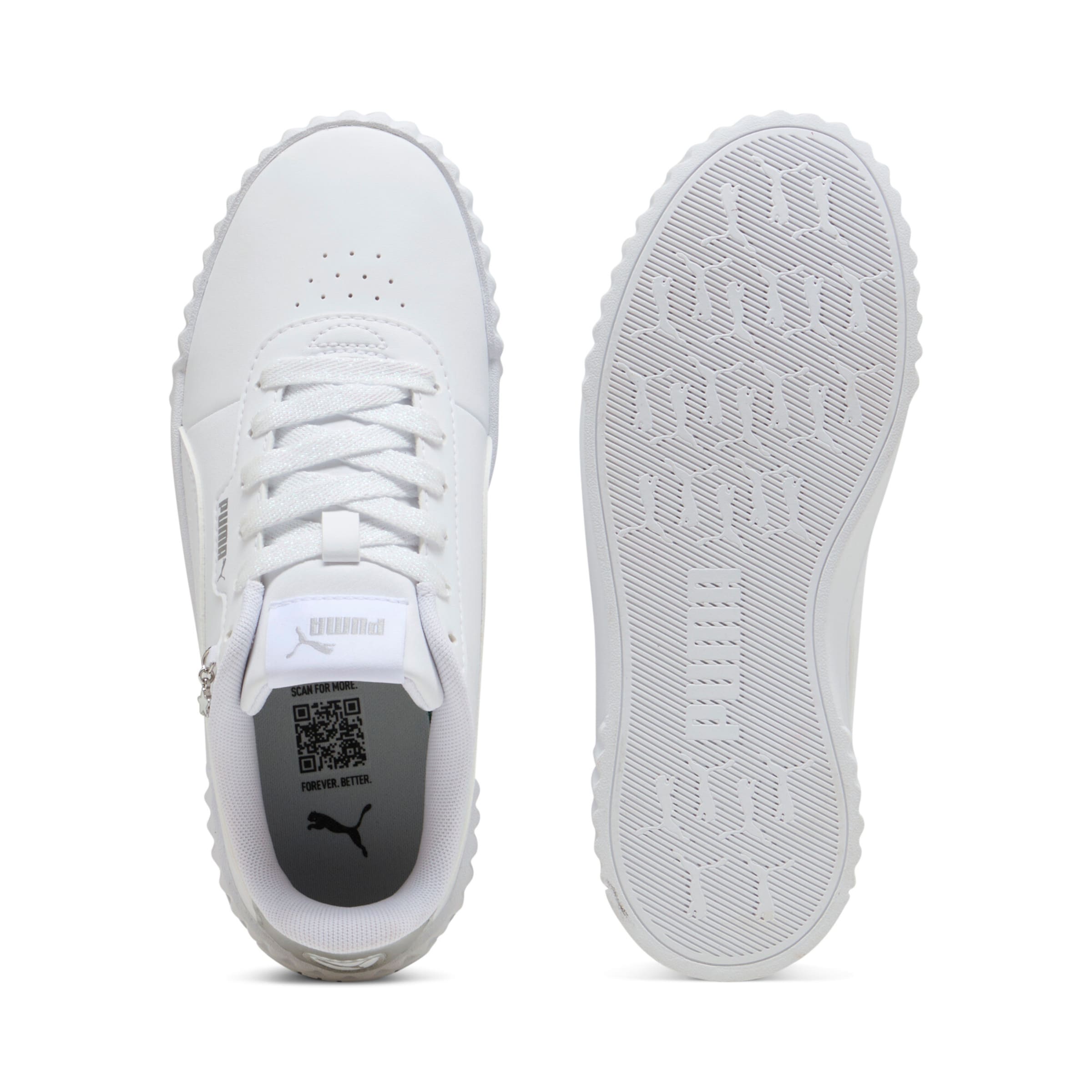 PUMA - Zapatillas deportivas 'Carina 3.0 Charm' en blanco