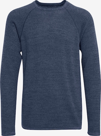 !Solid Sweater in Blue: front