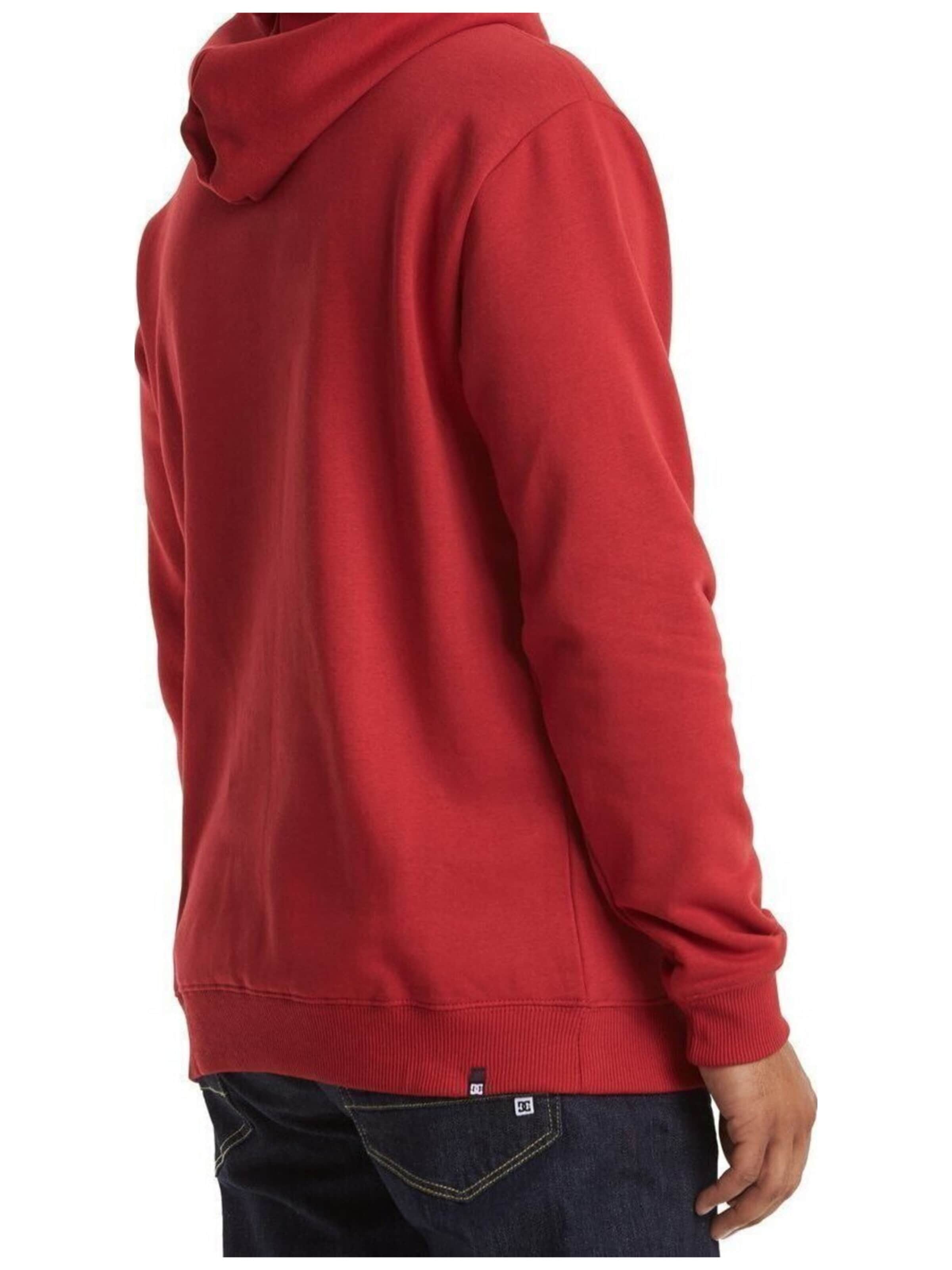 DC Shoes Sweatshirt 'Dc Shoes Density Zone'‌‌ in Rot