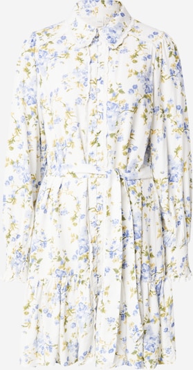 YAS Vestidos camiseiros 'YASTILERA' em opal / cáqui / oliveira / branco, Vista do artigo