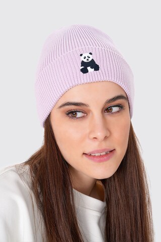 UNIQVIBE Muts in Lila: voorkant