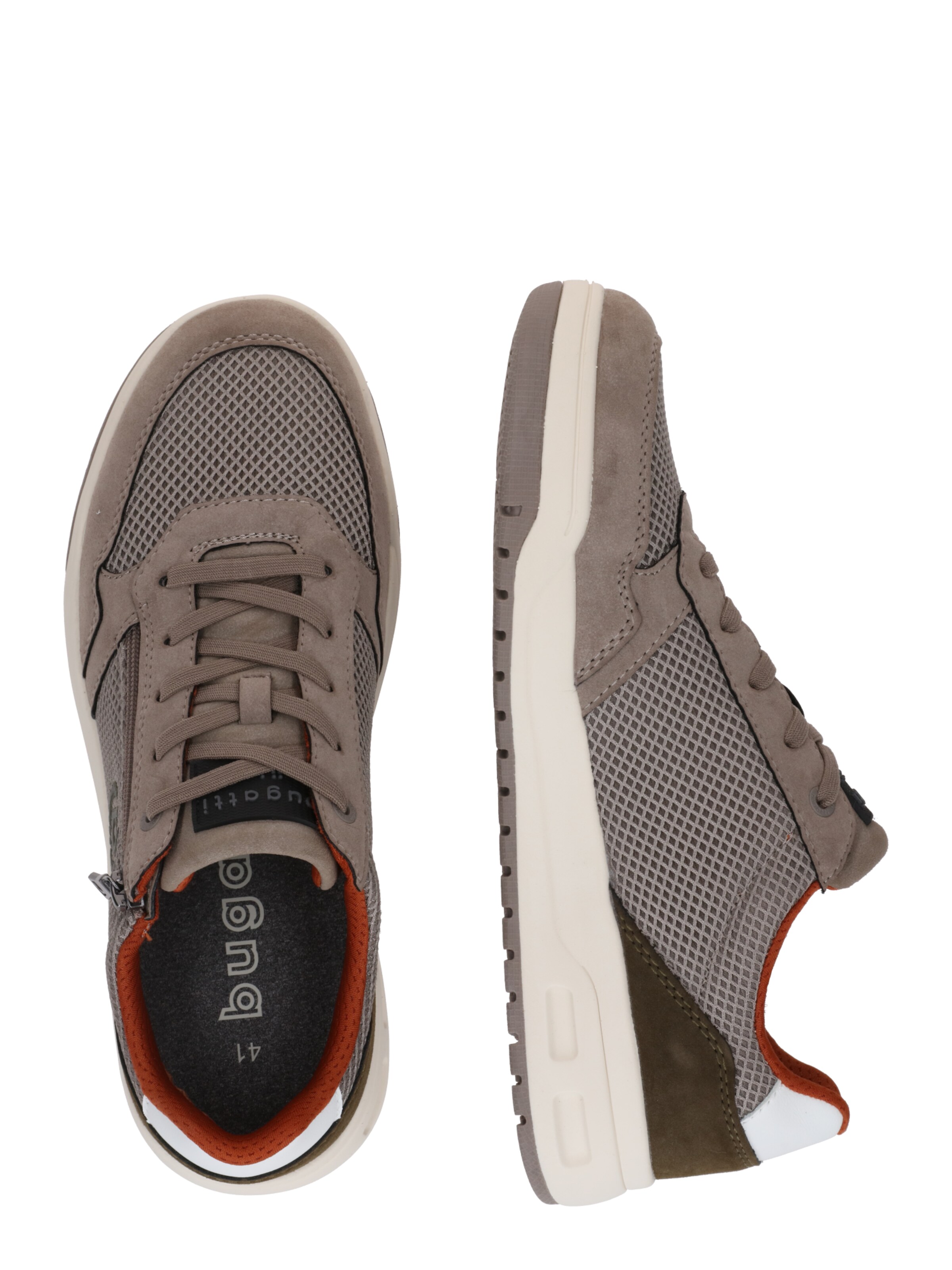 bugatti Låg sneaker i grå