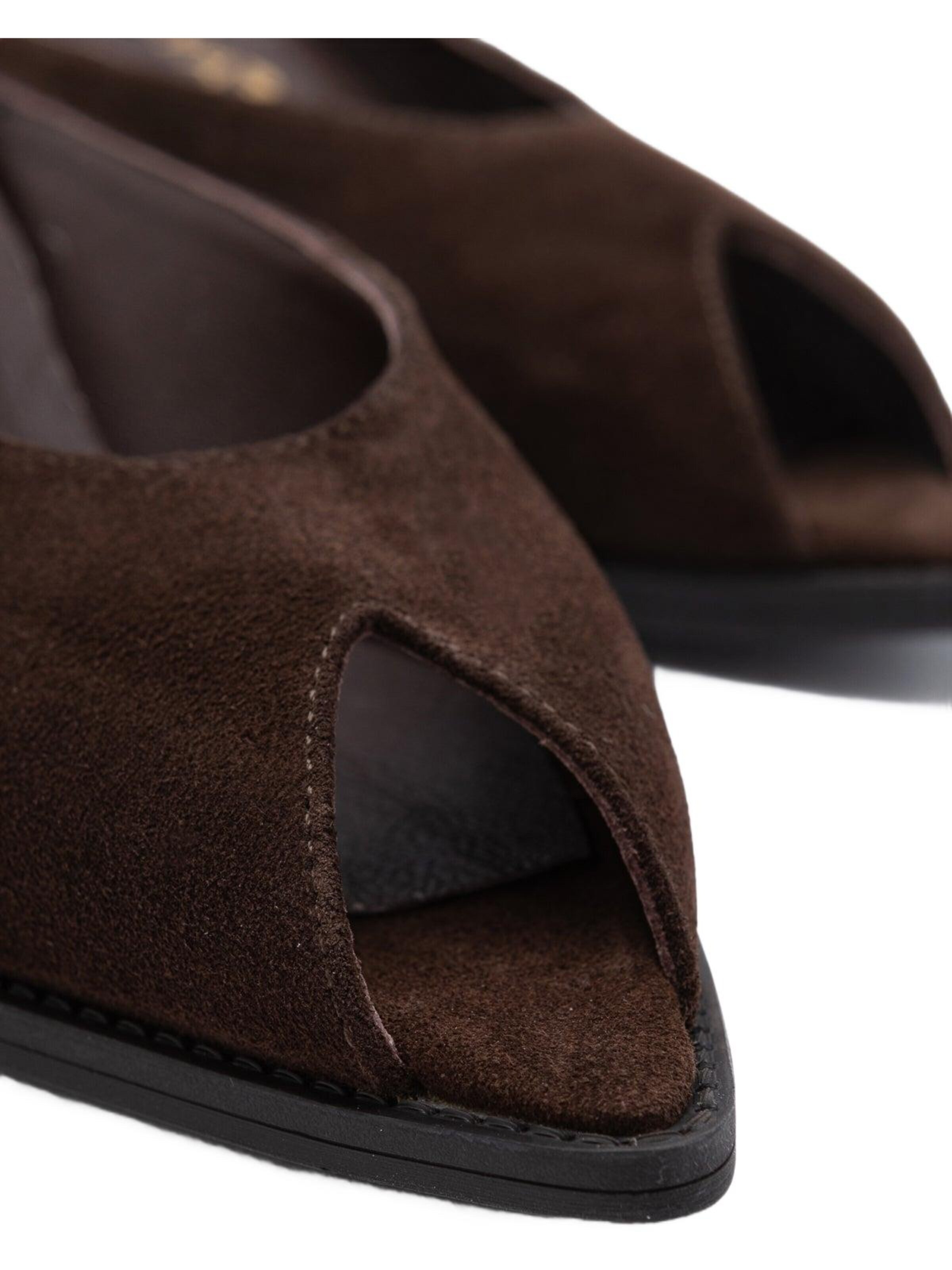 Mule 'Rinesa' Limoya en marron