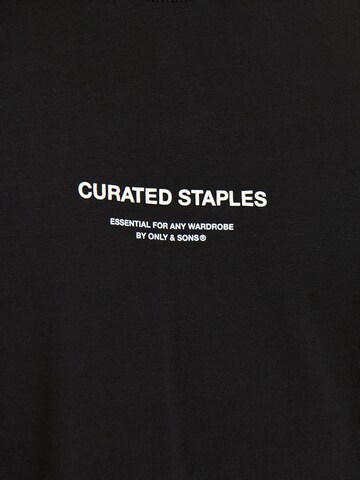 Only & Sons - Camiseta 'ONSCURATED' en negro