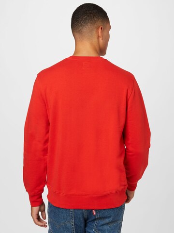 LEVI'S ®Regular Fit Sweater majica 'The Original HM Crew' - crvena boja