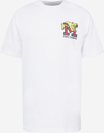 MARKET Koszulka 'State Champs' w kolorze biały: przód