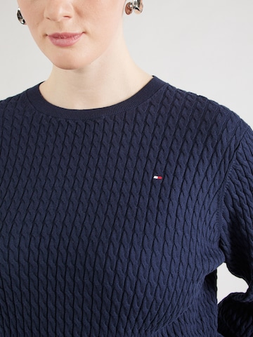 Pull-over Tommy Hilfiger Curve en bleu