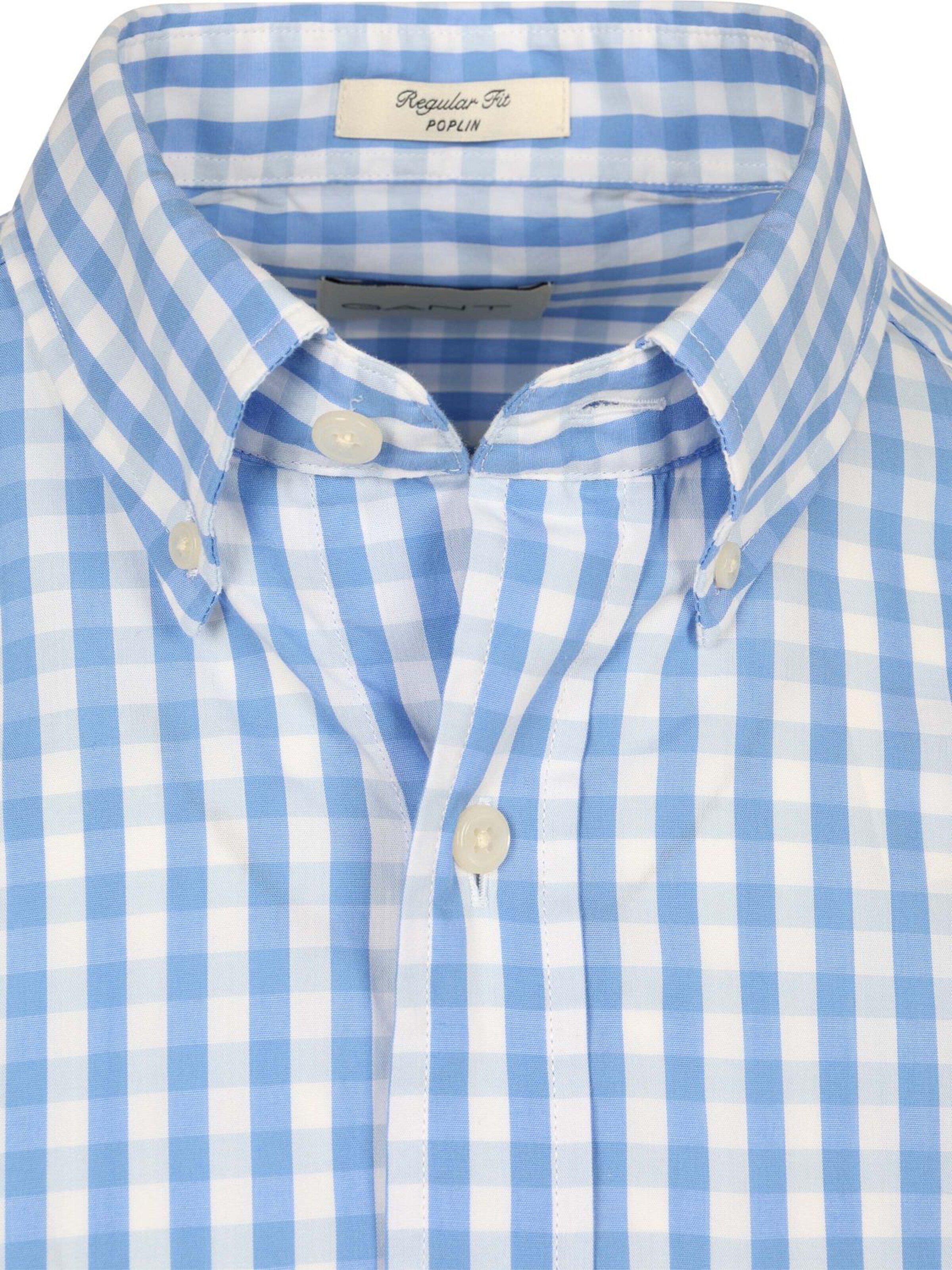 GANT Regular fit Button Up Shirt in Blue