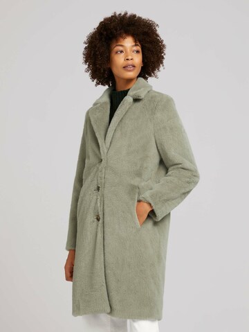 TOM TAILOR Between-Seasons Coat in Green: front