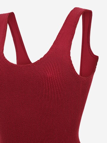 Bustier Maillot de bain ETAM en rouge