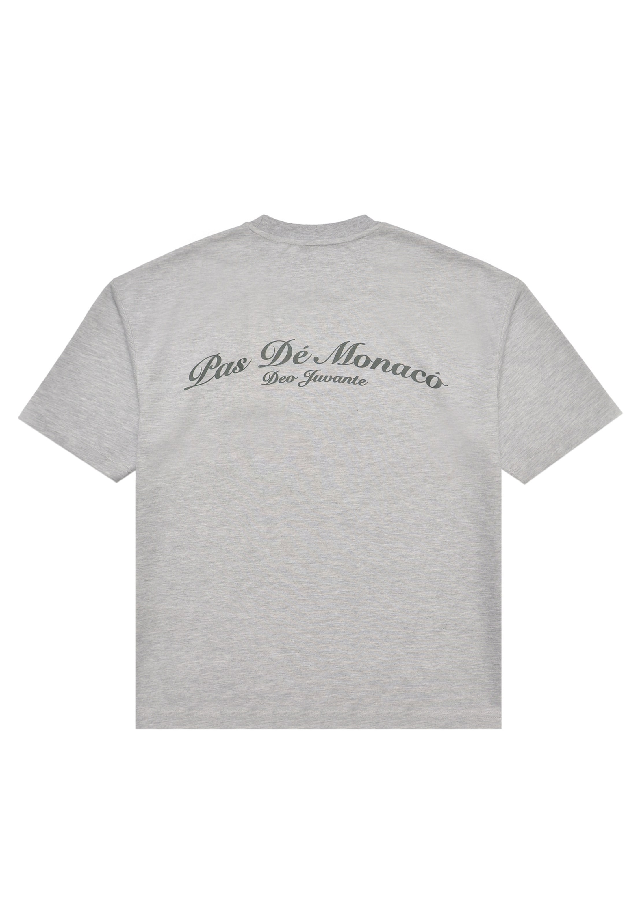 T-Shirt 'Crest' Pas De Monaco en gris