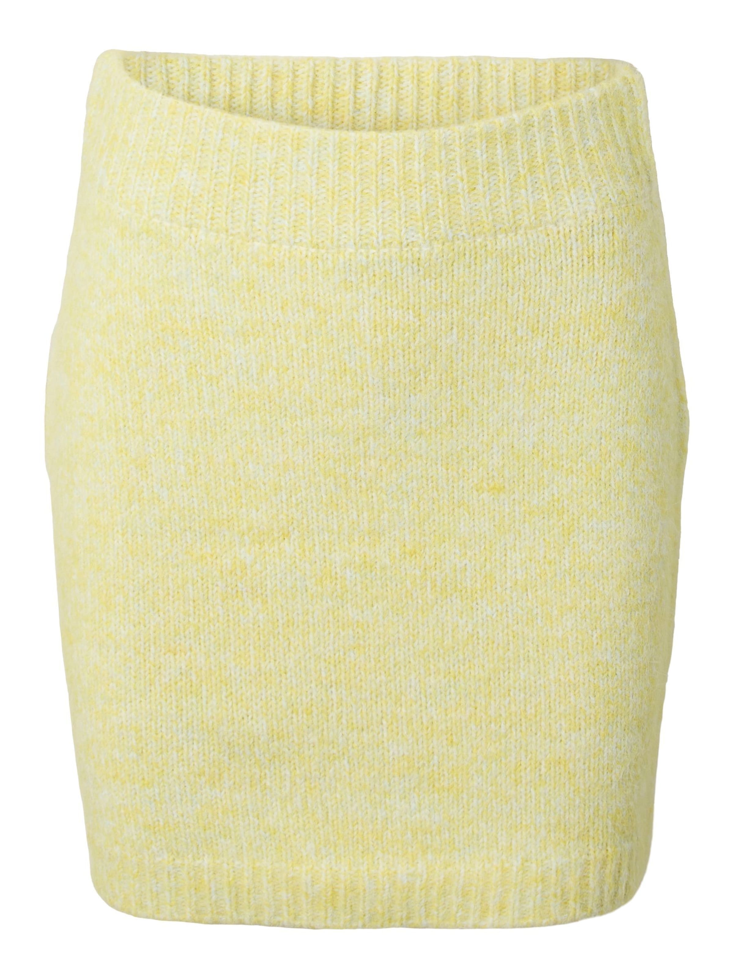 PIECES Rock 'PCSoft Crush' in Gelb: Vorderseite