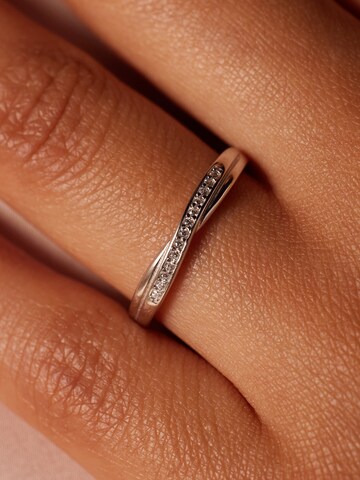 Lucardi Ring in Silber