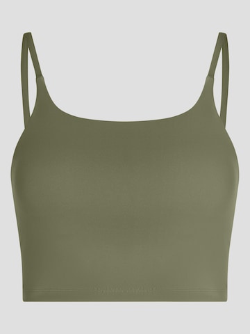YO-GAYA Bustier Sport bh in Groen: voorkant