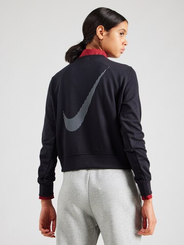 NIKE Αθλητική μπλούζα φούτερ 'ONE' σε μαύρο: μπροστά