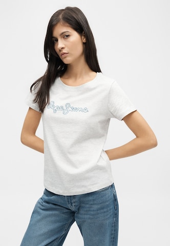 pilka Pepe Jeans Marškinėliai: priekis