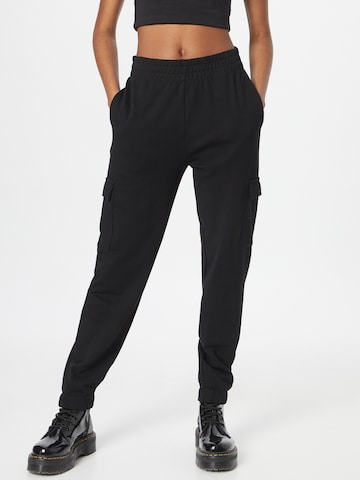 Tapered Pantaloni 'Lexa' di ABOUT YOU in nero: frontale