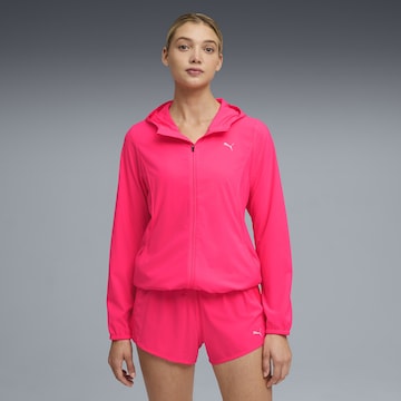 PUMA Sportjacke 'Velocity' in Pink: Vorderseite