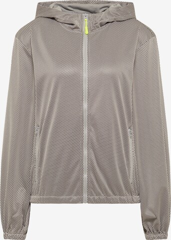 myMo ATHLSR Athletic Jacket in Grey: front