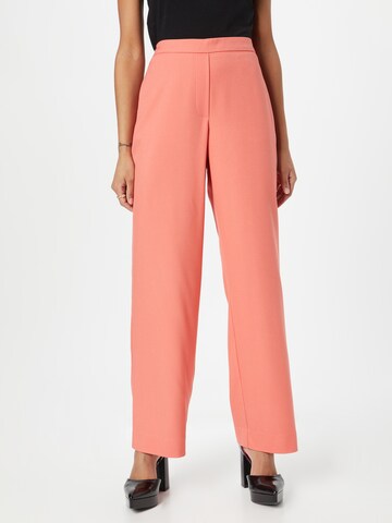 Loosefit Pantalon MSCH COPENHAGEN en rose : devant