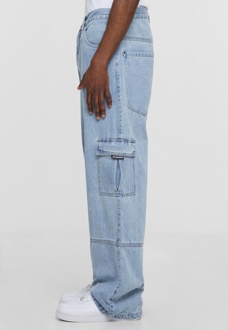 SOUTHPOLE Wide leg Cargo jeans in Blue