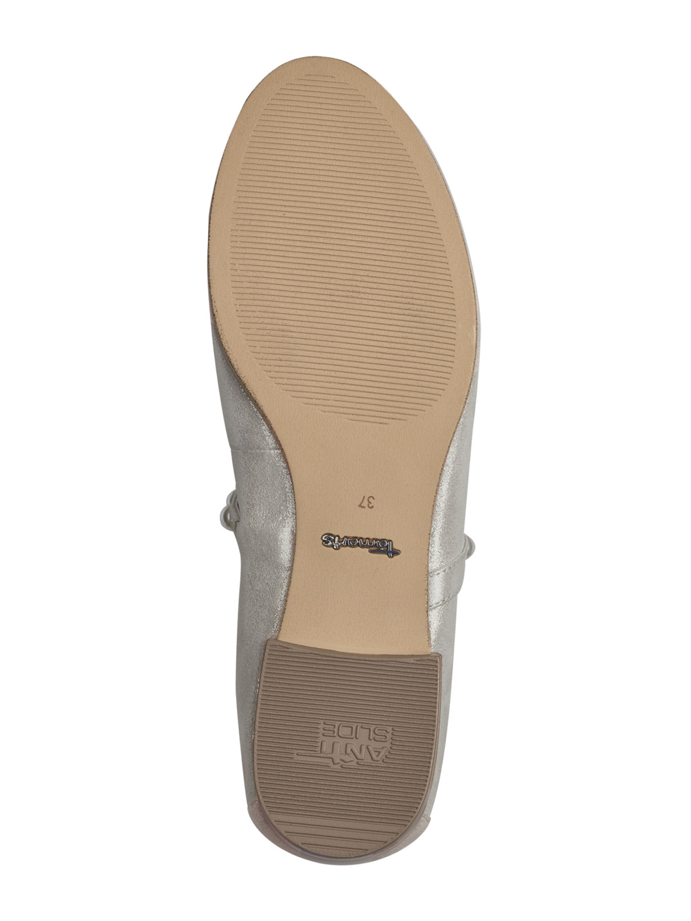 Tamaris Bokaszíj balerina - ezüst