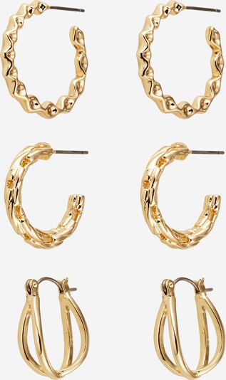 PIECES Boucles d'oreilles 'ANNABELLE' en or, Vue avec produit