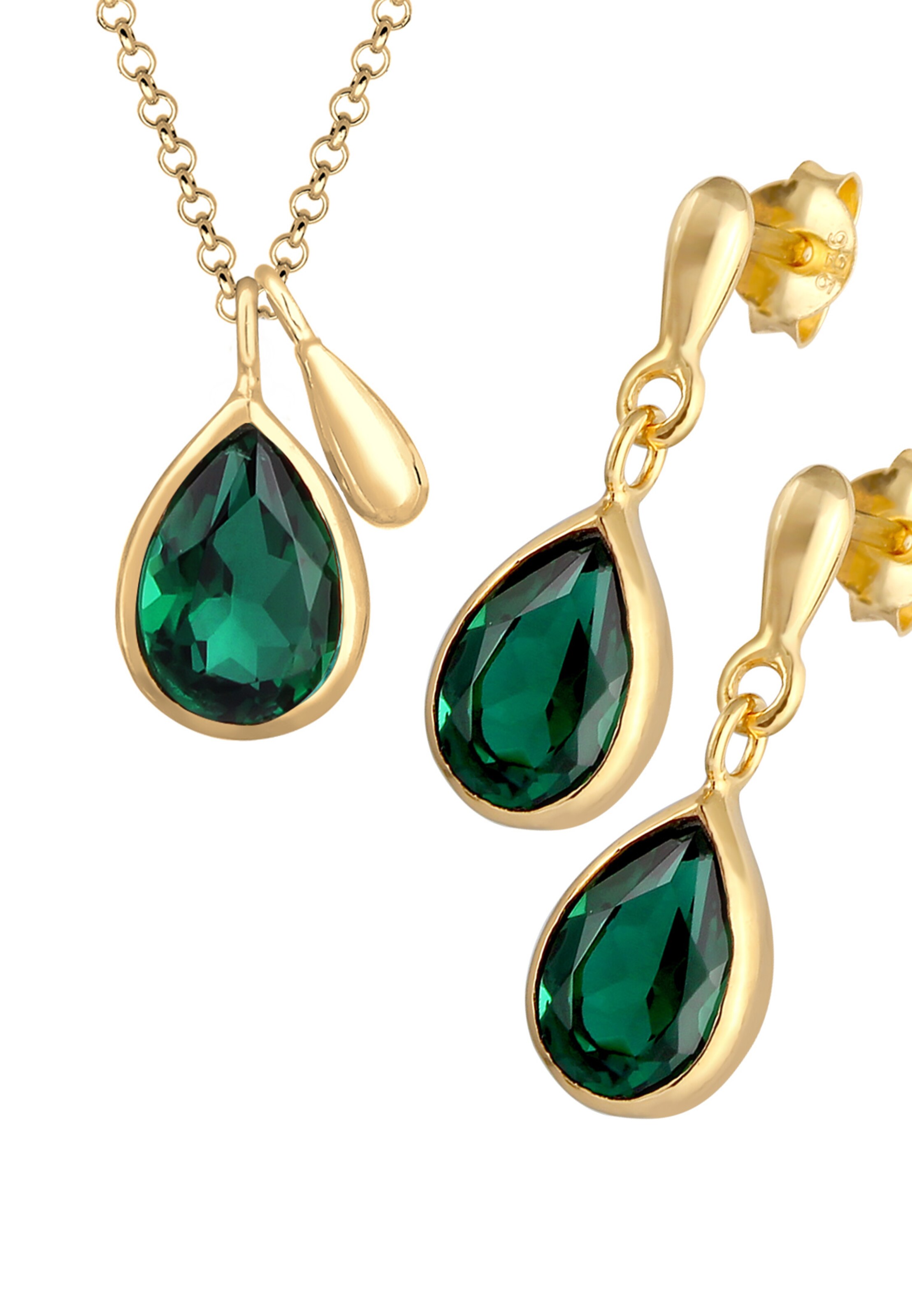 ELLI PREMIUM Jewelry set in Gold