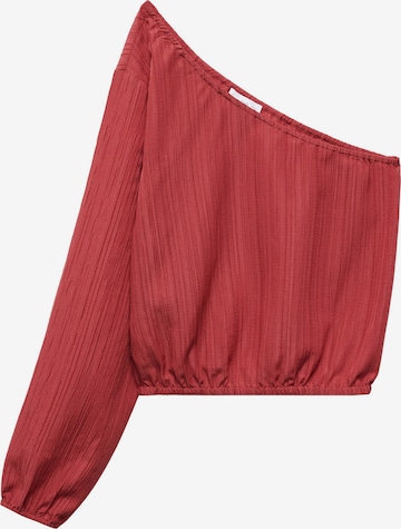 MANGO TEEN Bluzka 'Tomatot' w kolorze czerwony: przód